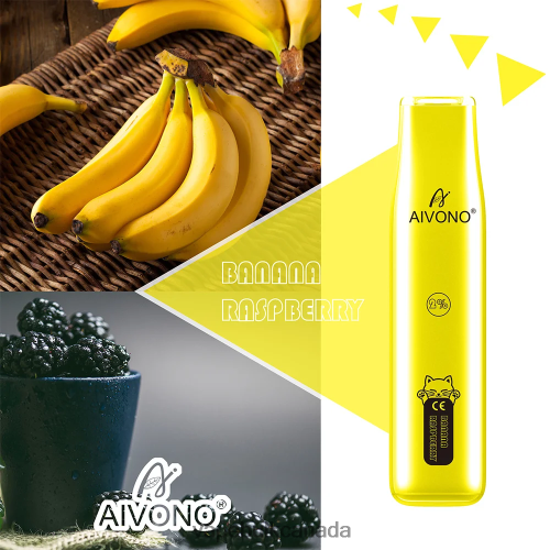Vape Wholesale Distributor Canada - Aivono AIM CAT 400 Banana Raspberry 2J4F60334