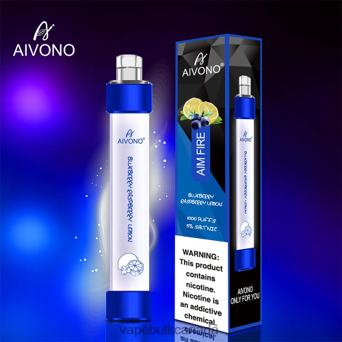 Vape Wholesale Near Me - Aivono AIM FIRE 1000 Blueberry Raspberry Lemon 2J4F60327