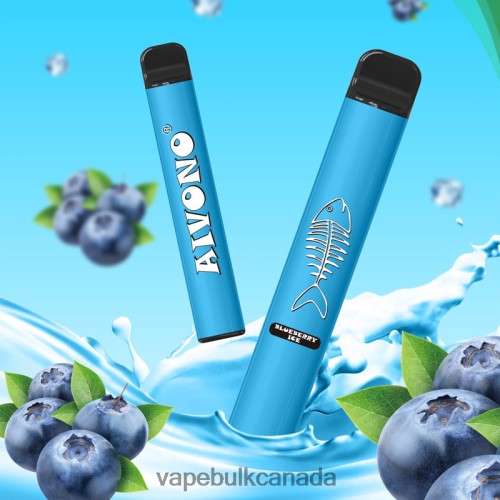Vape Wholesale Supplier Canada - Aivono AIM FISHBONE 600 Blueberry Ice 2J4F60279