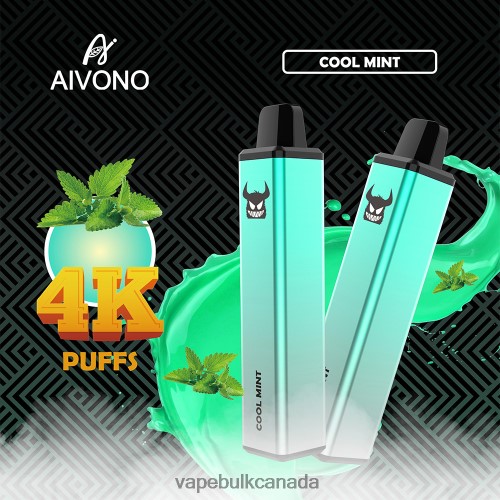 Vape Wholesale Distributor Canada - Aivono AIM FREAK 4000 Cool Mint 2J4F60254