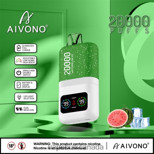 Disposable Vape Wholesale Canada - Aivono AIM magic 20000 Watermelon Ice 2J4F6075