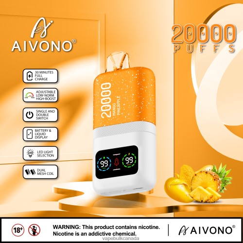 Vape Wholesale Near Me - Aivono AIM magic 20000 Mango Pineapple 2J4F6077