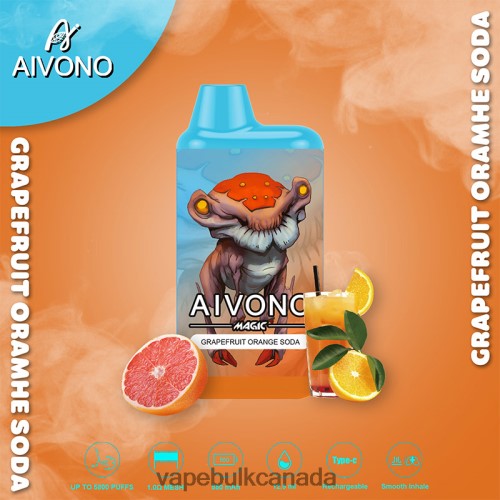 Grapefruit Orange Soda
