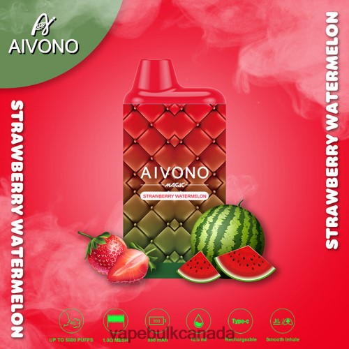 Vape Wholesale Supplier Canada - Aivono AIM MAGIC 5800 Mouth Box Cigarette Strawberry Watermelon 2J4F6099