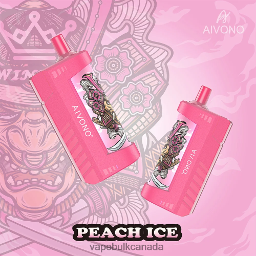 Vape Wholesale Supplier Canada - Aivono AIM WINNER 5000 Peach Ice 2J4F60129