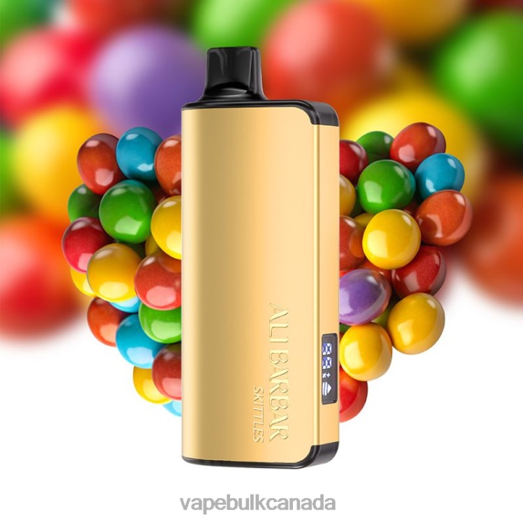 E Cigarette Wholesale - Alibarbar Ingot 20000 Disposable Vape Rainbow Candy P60ZF41