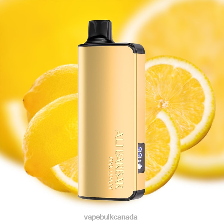 Vape Bulk Canada - Alibarbar Ingot 9000 Disposable Vape Pink Lemon P60ZF23