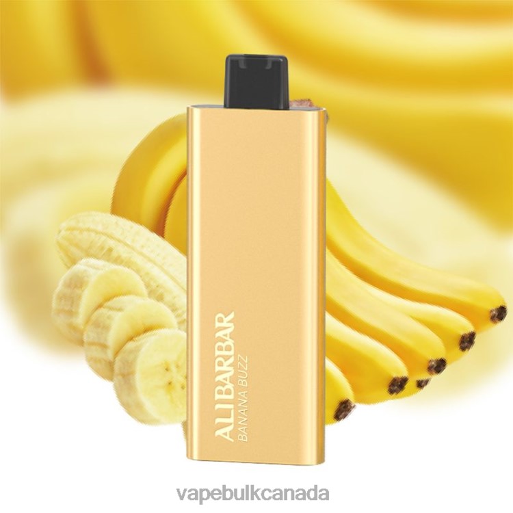 Disposable Vape Wholesale Canada - Alibarbar Pandora 7000 Disposable Vape Banana Buzz P60ZF65