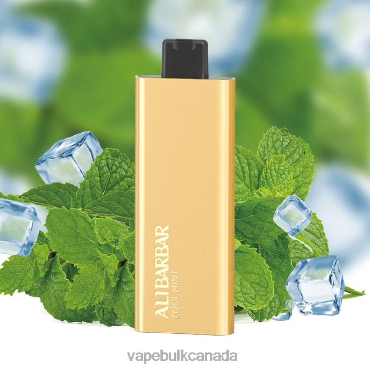 Vape Wholesale Distributor Canada - Alibarbar Pandora 7000 Disposable Vape Cool Mint P60ZF54