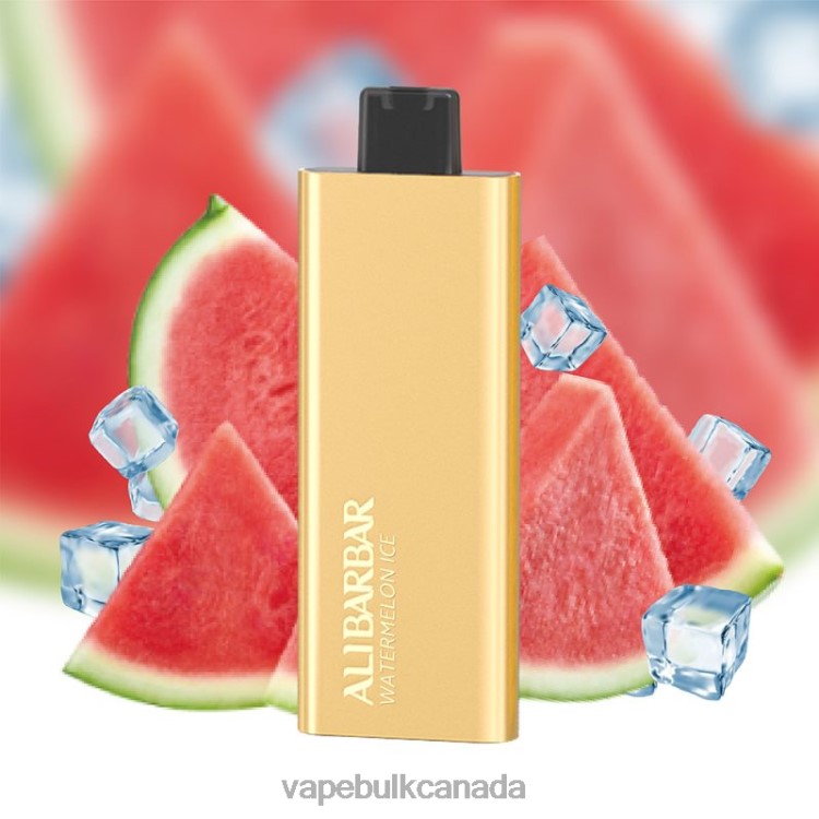 Vape Wholesale Distributor Canada - Alibarbar Pandora 7000 Disposable Vape Watermelon Ice P60ZF64