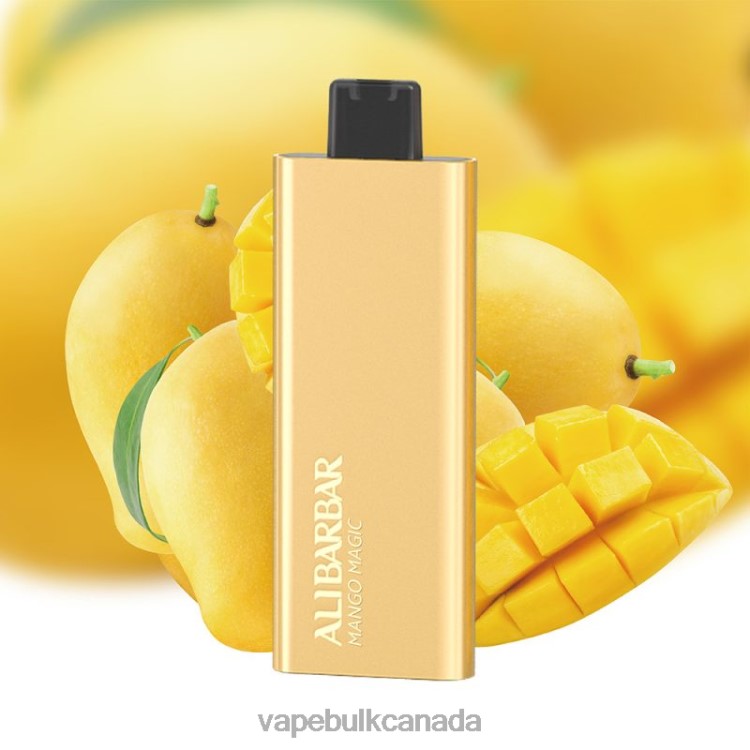 Vape Wholesale Near Me- Alibarbar Pandora 7000 Disposable Vape Mango Magic P60ZF67