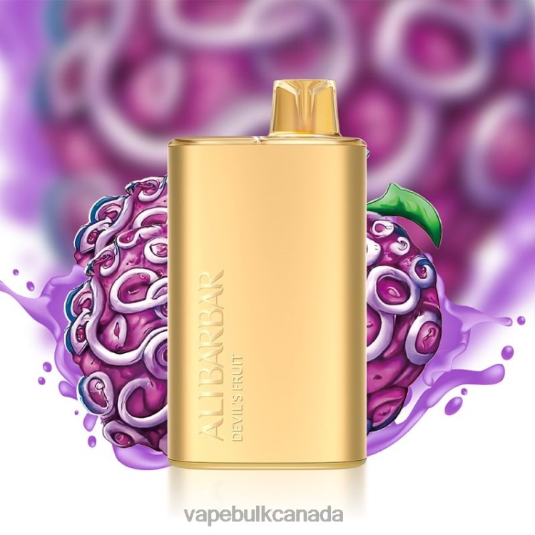 Vape Wholesale Distributor Canada - Alibarbar Rich 8000 Disposable Vape Devil's Fruit P60ZF4