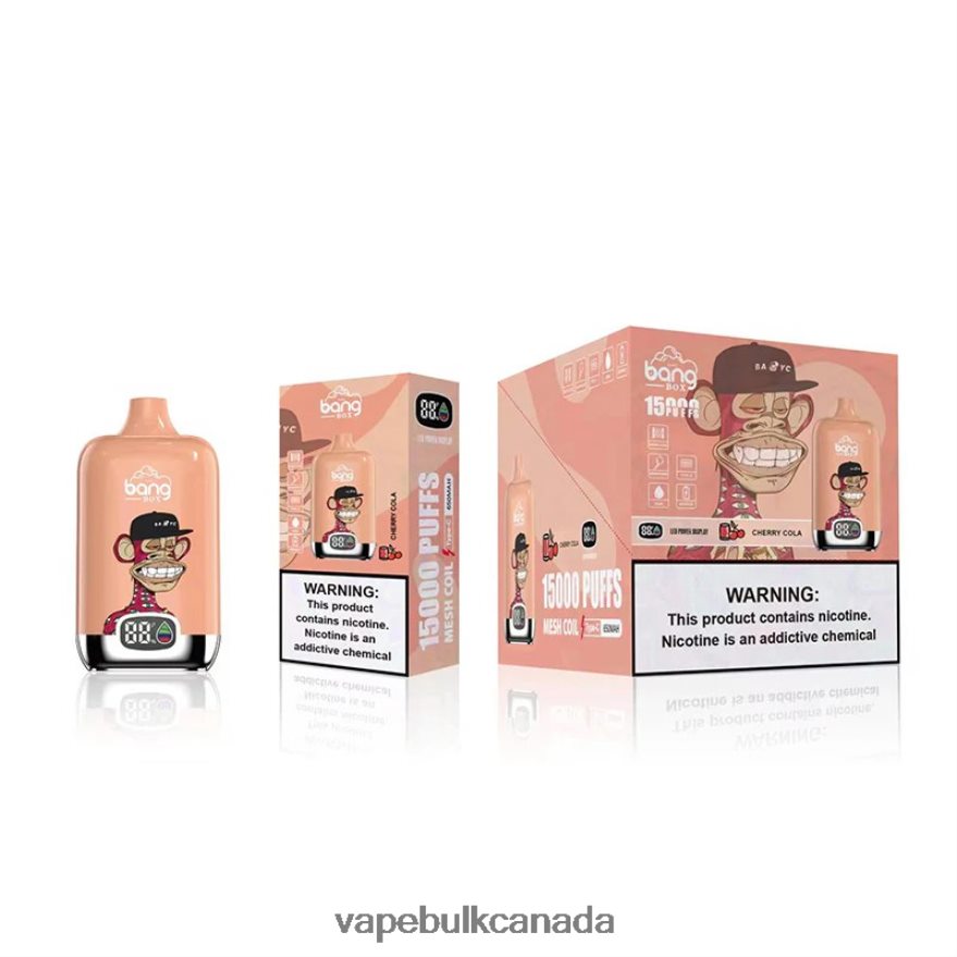 466BLN134 Cherry Cola - Vape Wholesale Distributor Canada Bang Box 15000