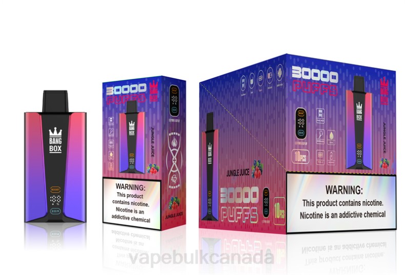 E Cig Wholesale - Bang Box 30000 Puffs Smart Screen Jungle Juice 680L78