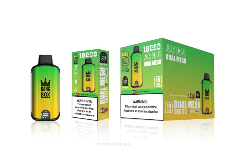 E Cigarette Wholesale - Bang Box 18000 puffs Mango Peach Watermelon 680L89