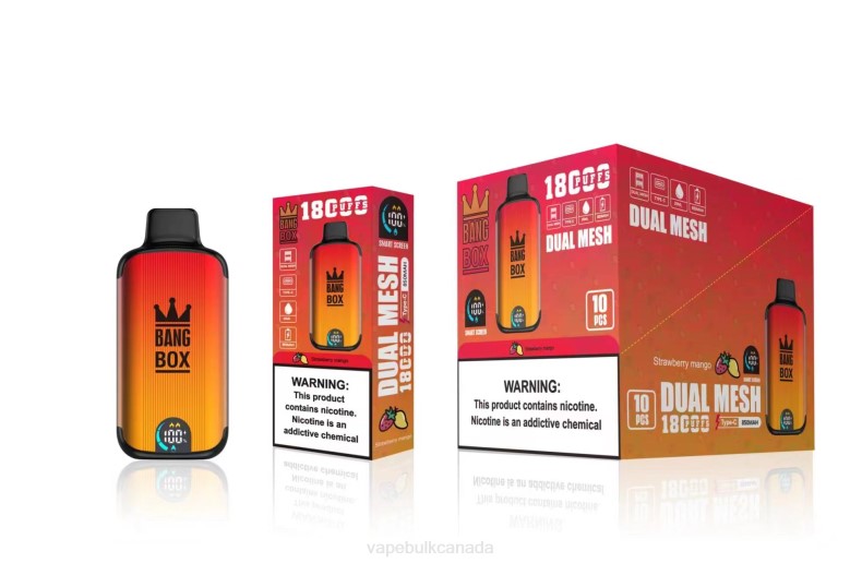 E Cigarette Wholesale - Bang Box 18000 puffs Strawberry Mango 680L99