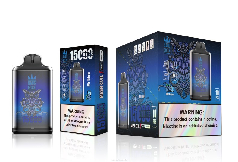 E Cigarette Wholesale - Bang Box S1-15000 Puffs Mr Blue 680L109