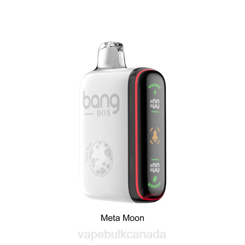 Vape Bulk Canada - Bang Box 9000-18000 Puffs Intelligent Power Display Meta Moon 680L33