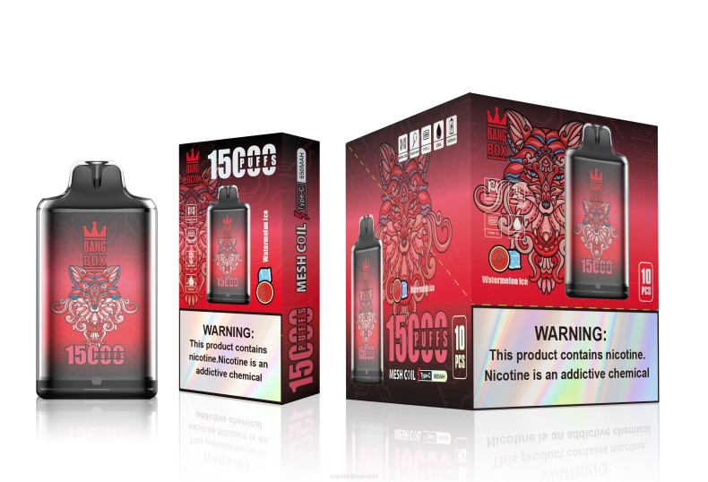 Vape Wholesale - Bang Box S1-15000 Puffs Watermelon Ice 680L106