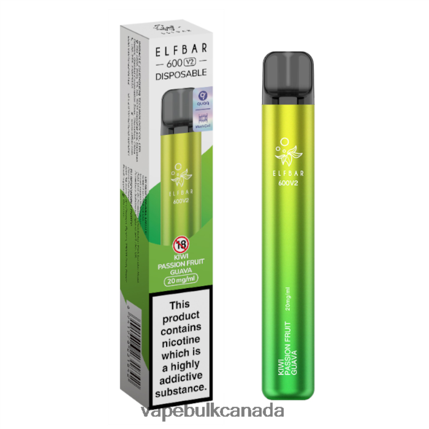 466BLN286 Kiwi Passion Fruit Guava - Vape Juice Wholesale Canada ELFBAR 600V2 20mg