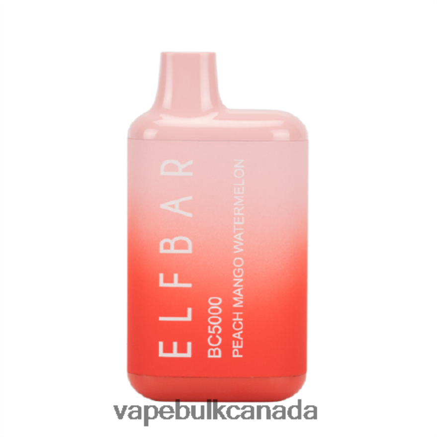 466BLN304 Peach Mango Watermelon - Vape Wholesale Distributor Canada ELFBAR BC5000