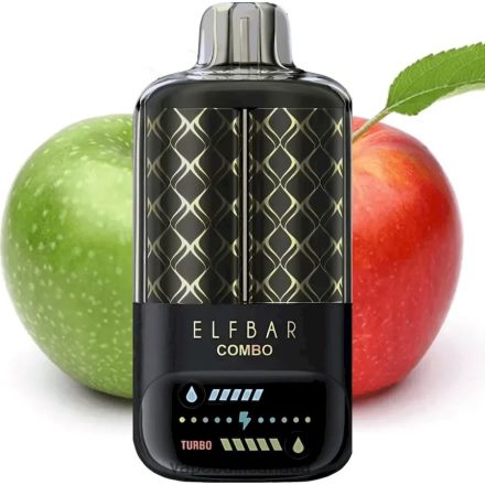Vape Bulk Canada - Elf Bar Combo 25000 Green Apple & Double Apple Shisha L4LZL63