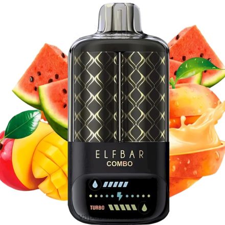 Vape Juice Wholesale Canada - Elf Bar Combo 25000 Peach Mango & Watermelon L4LZL66