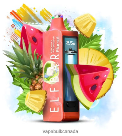 Disposable Vape Wholesale Canada - Elf Bar Planet 25000 Pineapple Watermelon L4LZL625