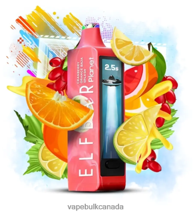 E Cig Wholesale - Elf Bar Planet 25000 Cranberry Orange Baja Splash L4LZL630
