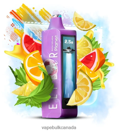 Vape Juice Wholesale Canada - Elf Bar Planet 25000 Baja Splash L4LZL626