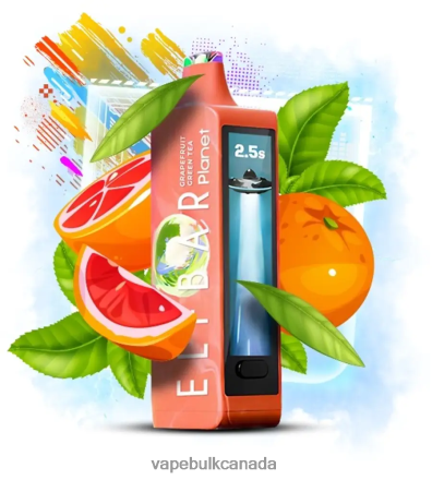Vape Wholesale Near Me - Elf Bar Planet 25000 Grapefruit Green Tea L4LZL617