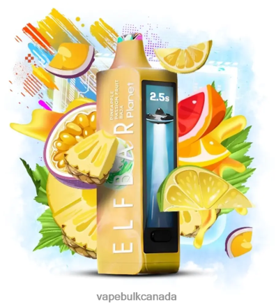 Vape Wholesale Near Me - Elf Bar Planet 25000 Pineapple Passion Fruit Baja L4LZL627
