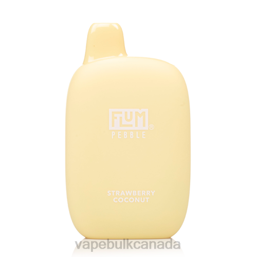 Disposable Vape Wholesale Canada - FLUM PEBBLES 6000 PUFFS Strawberry Coconut 8VRX45