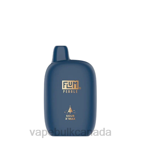 E Cig Wholesale - FLUM PEBBLES 6000 PUFFS (Christmas Edition) Sour Xmax 8VRX10