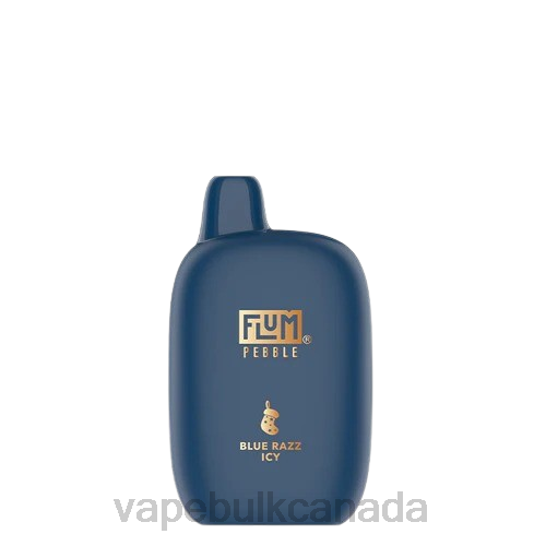 Vape Bulk Canada - FLUM PEBBLES 6000 PUFFS (Christmas Edition) Blue Razz Icy 8VRX3
