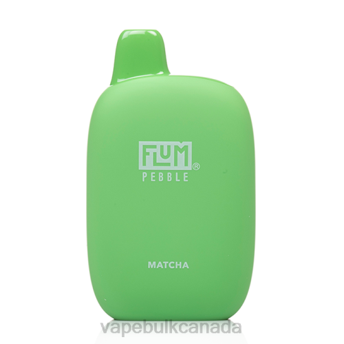 Vape Bulk Canada - FLUM PEBBLES 6000 PUFFS Matcha 8VRX33