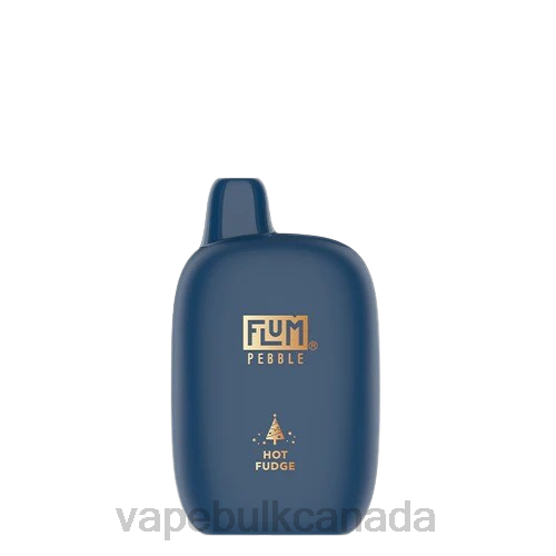 Vape Juice Wholesale Canada - FLUM PEBBLES 6000 PUFFS (Christmas Edition) Hot Fudge 8VRX6