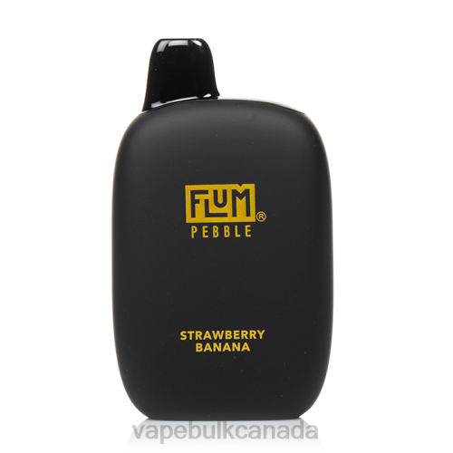 Vape Wholesale Distributor Canada - FLUM PEBBLES 6000 PUFFS Strawberry Banana 8VRX44