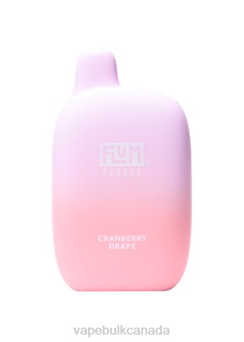 Vape Wholesale Near Me- FLUM PEBBLES 6000 PUFFS Cranberry Grape 8VRX27