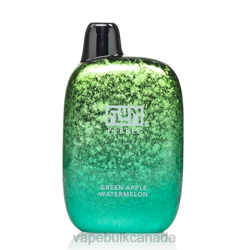 Vape Wholesale Supplier Canada - FLUM PEBBLES 6000 PUFFS Green Apple Watermelon 8VRX29