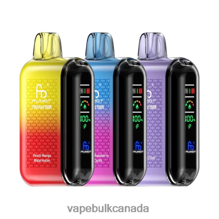 Vape Wholesale Near Me - Fumot Tornado 20000 Disposable Vape Exclusive 8R82B617