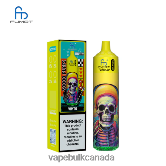 E Cig Wholesale - Fumot Tornado 30K Music Vimto DJZVTR30