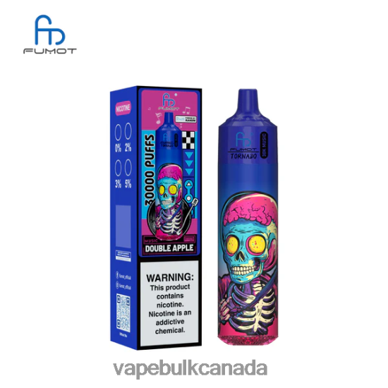 E Cigarette Wholesale - Fumot Tornado 30K Music Double Apple DJZVTR11