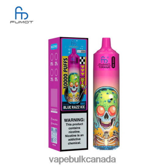 Vape Bulk Canada - Fumot Tornado 30K Music Blue Razz Ice DJZVTR3