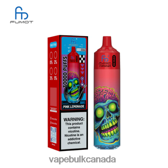 Vape Bulk Canada - Fumot Tornado 30K Music Pink Lemonade DJZVTR23