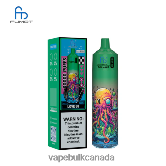 Vape Juice Wholesale Canada - Fumot Tornado 30K Music Love 66 DJZVTR16