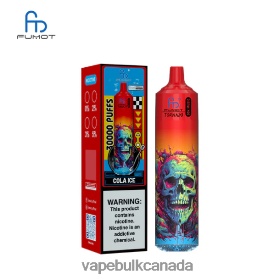 Vape Wholesale Supplier Canada - Fumot Tornado 30K Music Cola Ice DJZVTR9