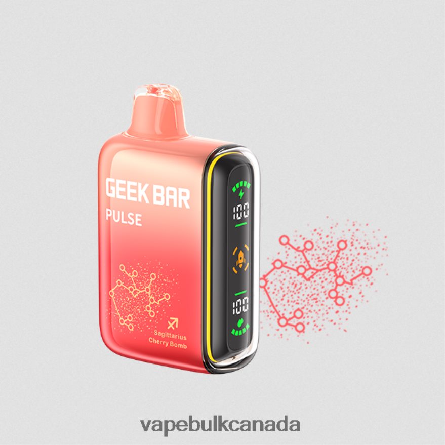466BLN72 Cherry Bomb - Vape Wholesale Canada GEEK BAR Pulse Zodiac Edition 7500 PUFFS/15000 PUFFS
