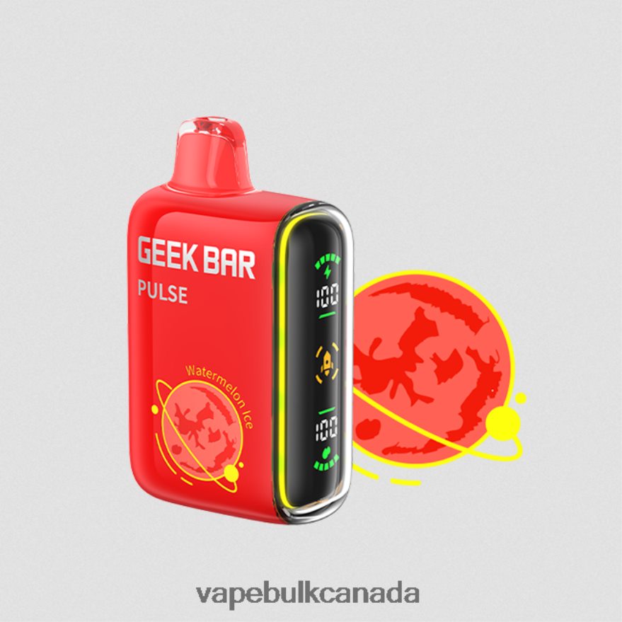 466BLN80 Watermelon Ice - Ghost Vape Wholesale Canada GEEK BAR Pulse Planet Edition 7500 PUFFS/15000 PUFFS