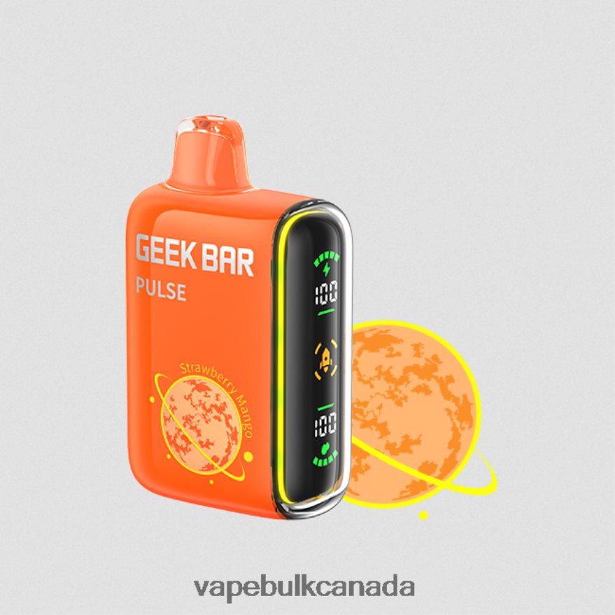 466BLN81 Strawberry Mango - E Cigarette Wholesale GEEK BAR Pulse Planet Edition 7500 PUFFS/15000 PUFFS